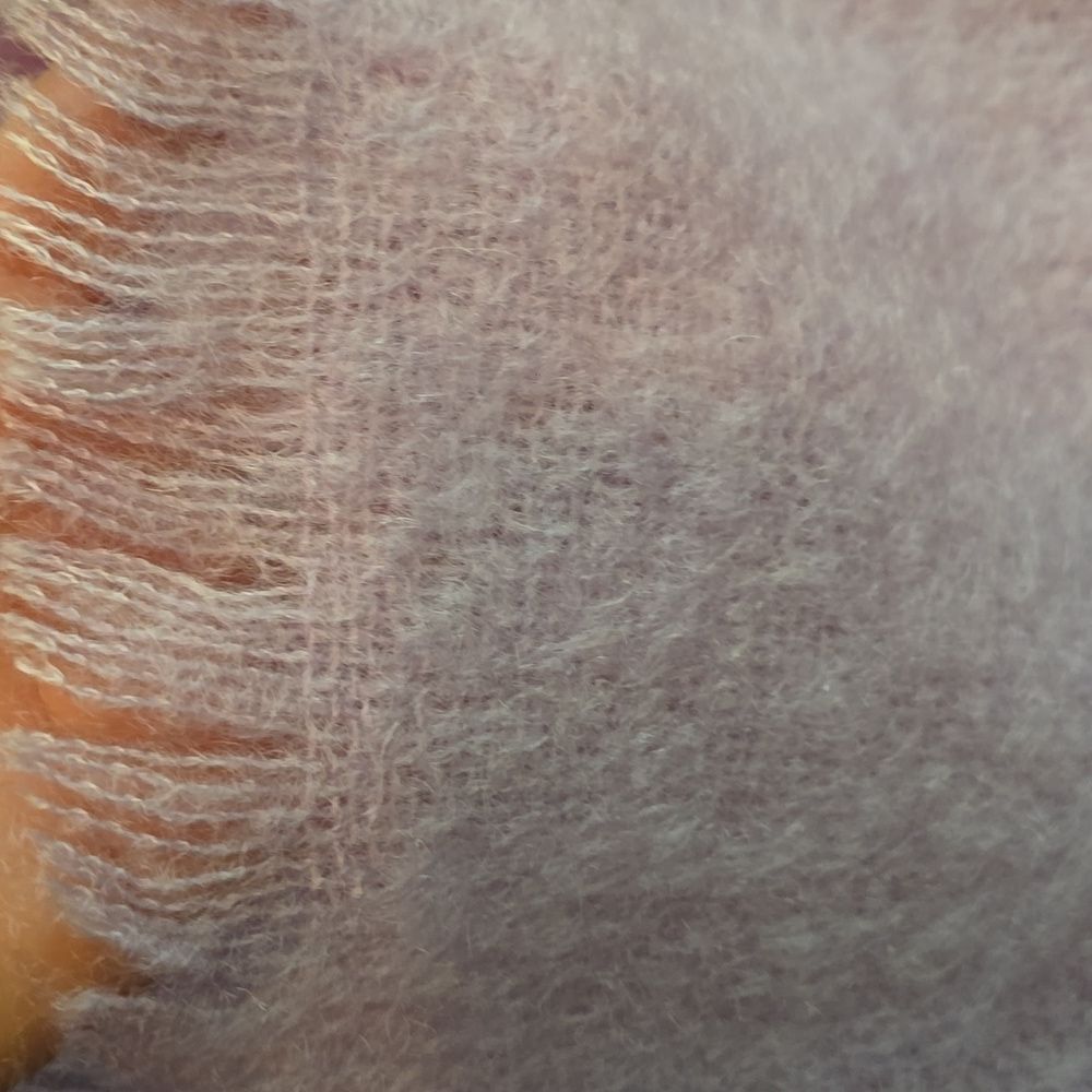 Yves Delorme Lavender Throw Blanket - Picture 5 of 6